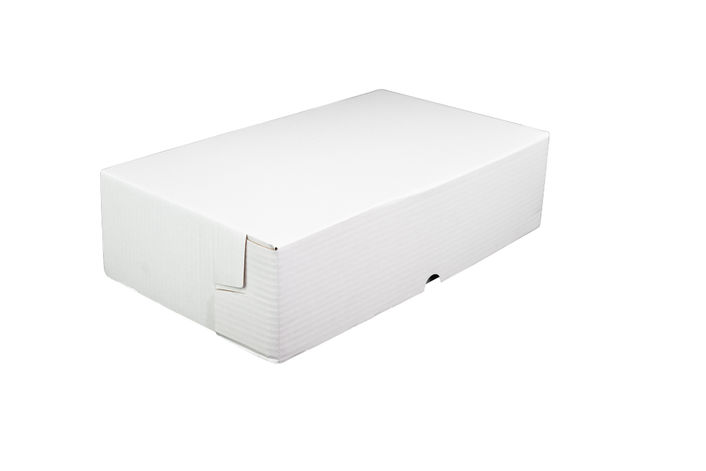 CAKE BOX 1/4 SLAB 390 X 230 X 98mm (100 PACK) PREMIUM OSLO OPC3923 