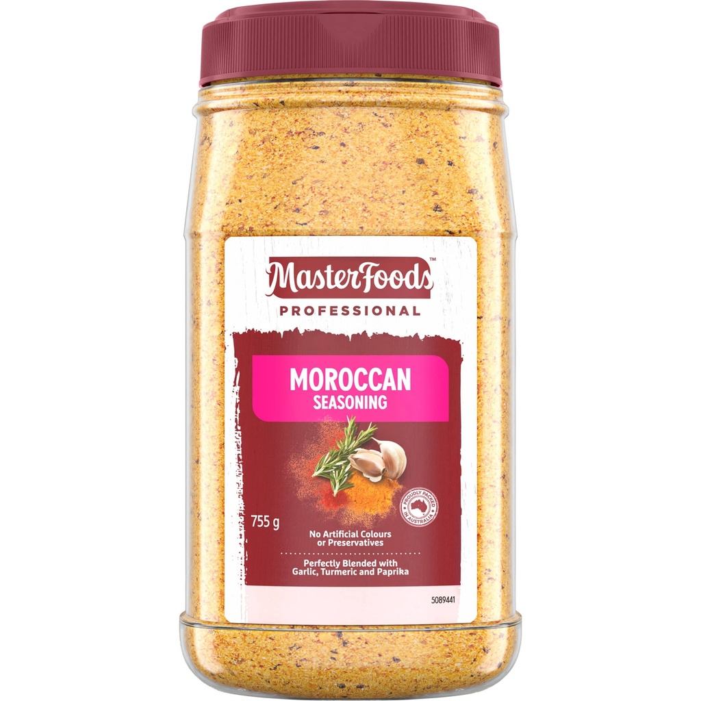SEASONING MOROCCAN MASTERFOODS 755gm