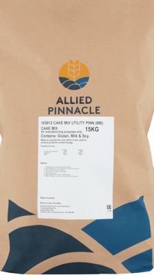 CAKE MIX UTILITY PINNACLE (NOT COMPLETE)15KG 103912