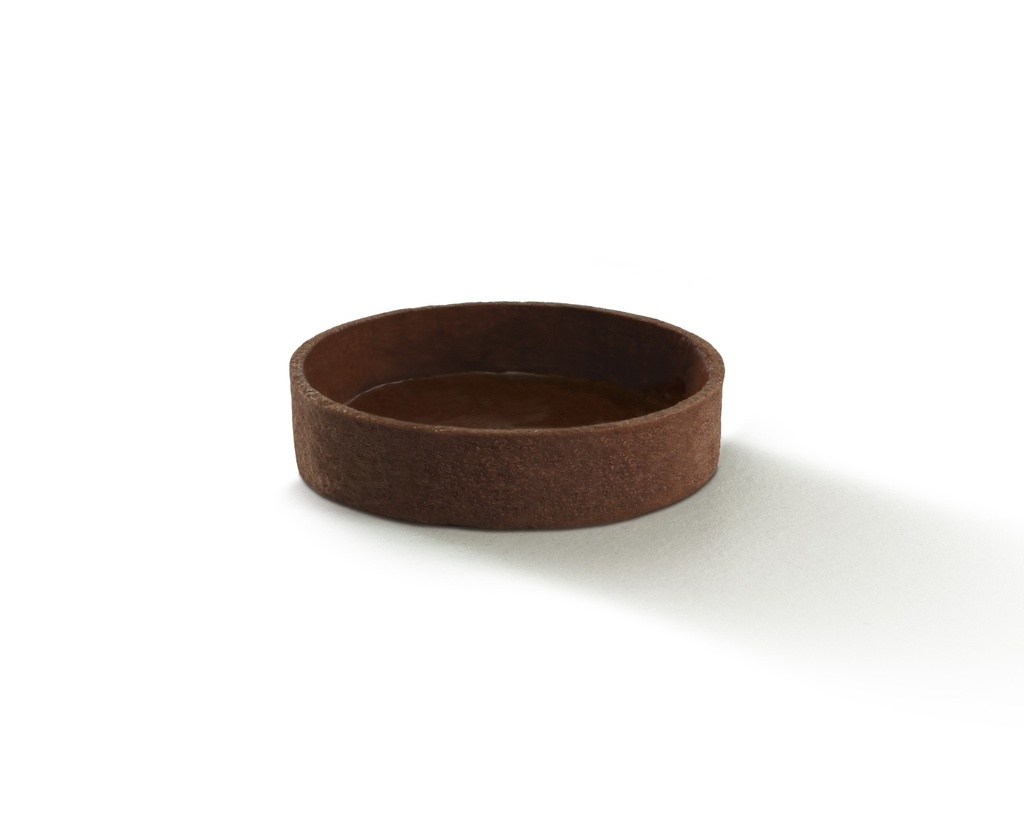SHELL CHOCOLATE BAKED S/BREAD ROUND 80mm 54 CTN READYBAKE