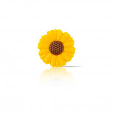 DECORATION WHITE DAISY 108/259gm 34mm 78324