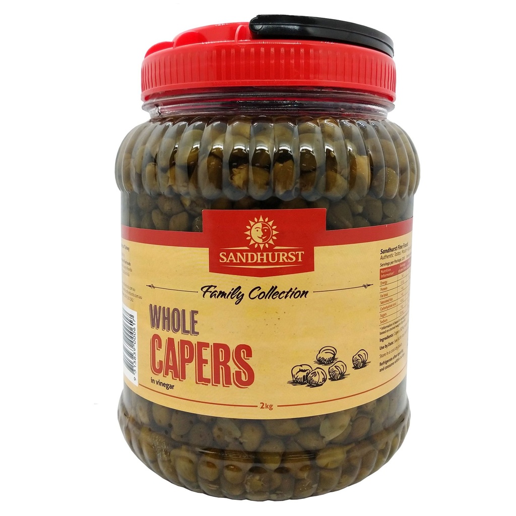 CAPERS WHOLE IN BRINE 2KG