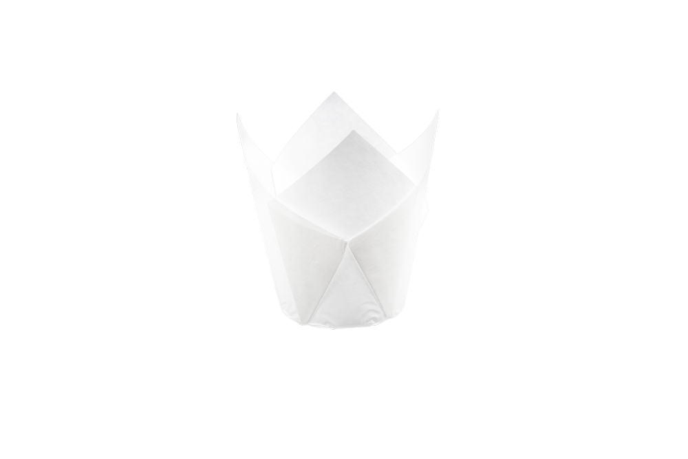 MUFFIN CUP CP50/150 NARROW WHITE x 500