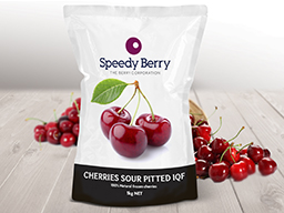CHERRY SOUR PITTED FROZEN 1KG SPEEDYBERRY