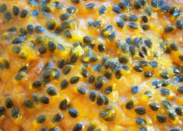 PASSIONFRUIT PULP w SEED FRZ 1KG TUB/BAG