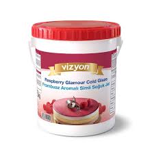 VIZYON RASPBERRY GLAM. COLD GLAZE 2.5KG