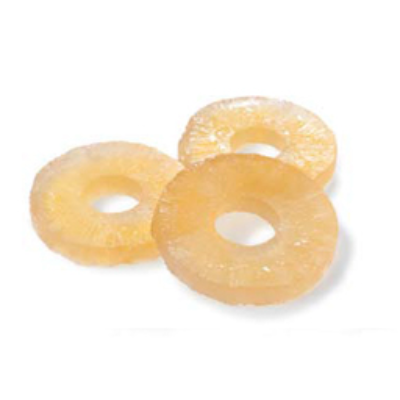 GLACE PINEAPPLE RINGS 4KG CTN