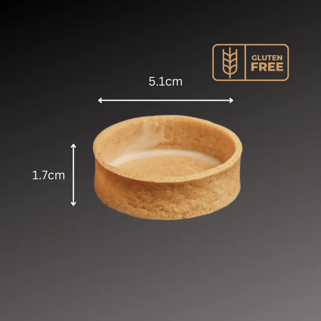 GF3RD TART GLUTEN FREE MED VAN 51MM 100PC