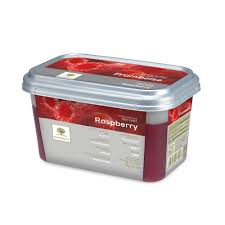 RASPBERRY PUREE FRZ 1KG RAVIFRUIT