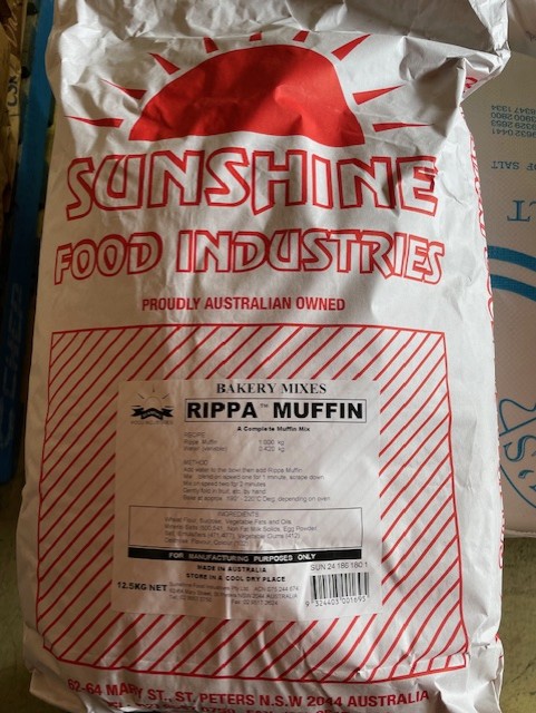 SUNSHINE RIPPA MUFFIN MIX 12.5KG