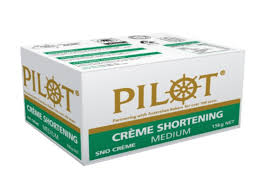 PILOT CREME SHORTEN SNO CREME MED 15KG