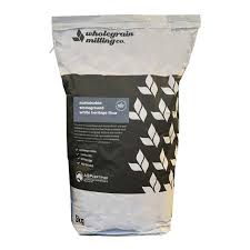 FLOUR WHITE HERITAGE ORGANIC STONEGROUND WHOLEGRAIN MILLING 12.5KG