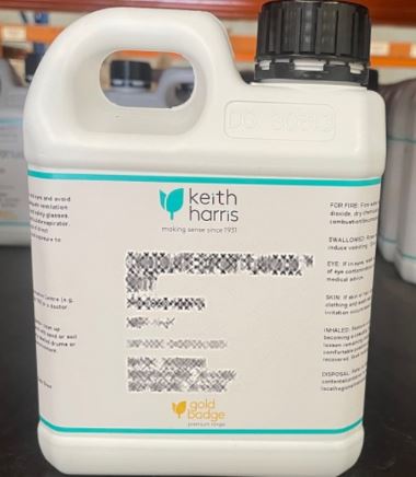 [KHSTR1] G/BADGE STRAWBERRY FLAVOCOL 1LT HS772