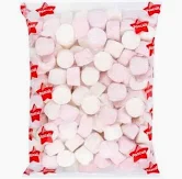 [MWPP6] MARSHMALLOWS WHITE AND PINK 6X1KG PASCALL