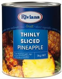 [PINTHIN] PINEAPPLE THIN SLICED RIVIANA (3x3KG)