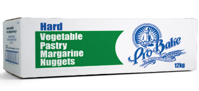 [PROPPCH] PROBAKE VEG PASTRY MARG NUGGET HARD 12KG