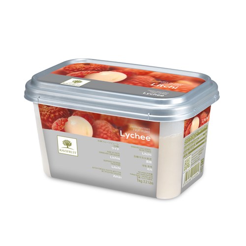 [RAVIPURLYC] LYCHEE PUREE FRZ 1KG RAVIFRUIT