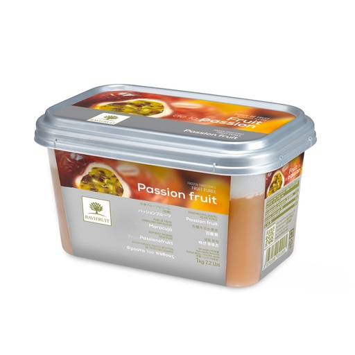 [RAVIPURPAS] PASSIONFRUIT PUREE FRZ 1KG RAVIFRUIT