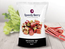 [RAVIRHU] IQF RHUBARB PIECES 1KG BAG