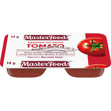 [SCETSQ] M/FOODS TOMATO SAUCE SQUEEZE-ON 14g x300  157787