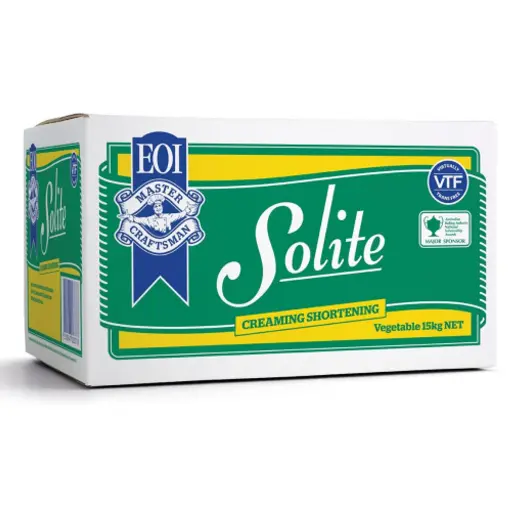 [SLTVEGN] EOI SOLITE CREAM SHORTEN. ***VEG*** 15KG GREEN
