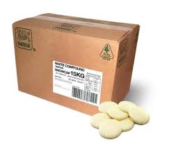 [SNOWCAP15] CHOCOLATE WHITE COMPOUND NESTLE SNOWCAP 15KG 12057836