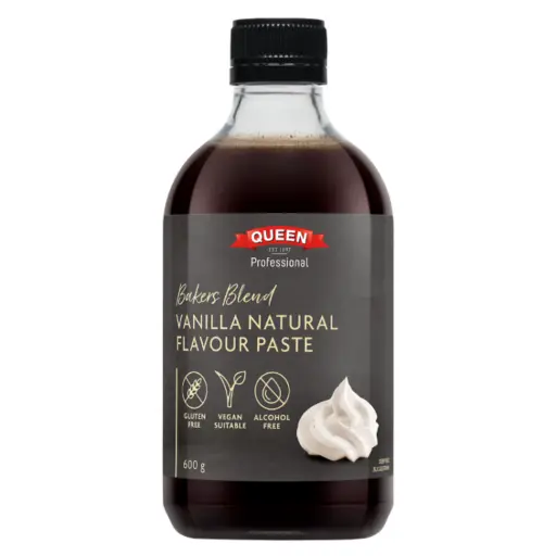 [VBBQ600] VANILLA PASTE WITH SEED BAKERS BLEND QUEEN 600ML 1-96-000577
