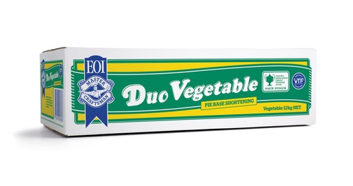 [VEGDUO] EOI DUO VEGETABLE PIE BASE SHORTEN. 12KG