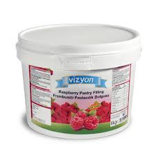 [VIZRASP6] VIZYON RASPBERRY PASTRY FILLING 6KG