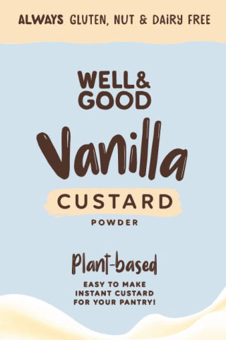 [GLFCUST10] CUSTARD MIX INSTANT GLUTEN FREE WELL & GOOD 10KG FS15