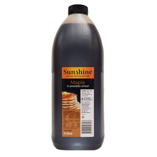 [MAPLS3] MAPLE FLAVOURED SYRUP 3L 