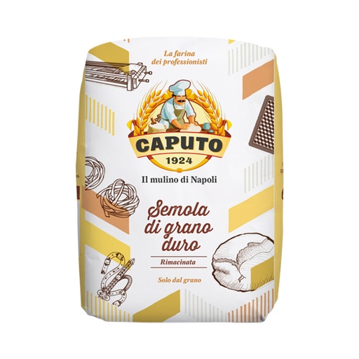 [SSDGDC5] SEMOLINA SEMOLA DI GRANO DURO CAPUTO 5kg
