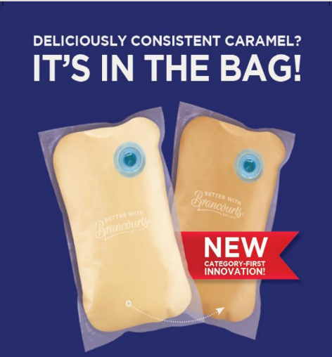 [CONMLK1.2] **SAMPLE**CONDENSED MILK BRANCOURT - HEAT & SERVE 5x1.2KG 