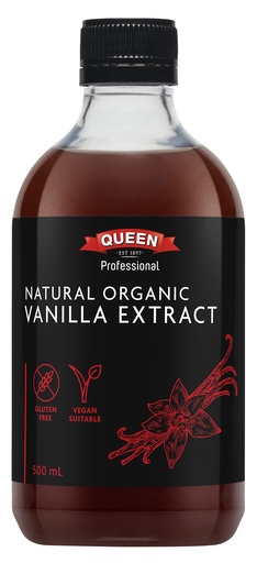 [QOVANCON] VANILLA EXTRACT *ORGANIC* NATURAL QUEEN 500ml