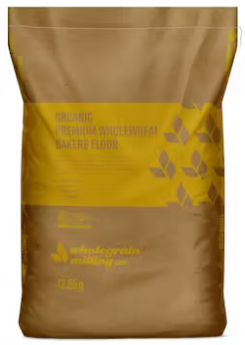 [PBWWF12.5] FLOUR WHOLEWHEAT PREMIUM BAKERS ORGANIC WHOLEGRAIN MILLING 12.5KG 