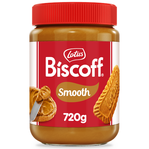 [BISC720] SPREAD BISCOFF SMOOTH LOTUS 6 x 720gm 