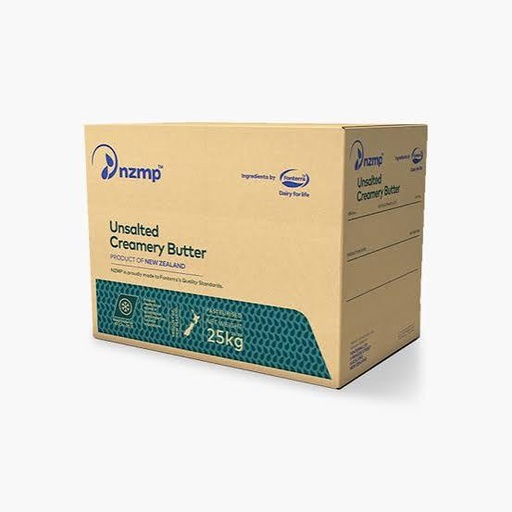 [NZMPBUTTER] BUTTER UNSALTED *NZMP* 25KG