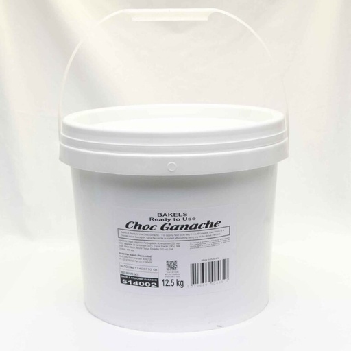 [BAKGAN] GANACHE DARK CHOCOLATE BAKELS 12.5KG 514002