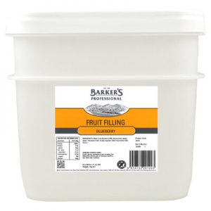 [BARBLUE] BARKERS BLUEBERRY PATISSERIE FILLING 4.5KG PAIL