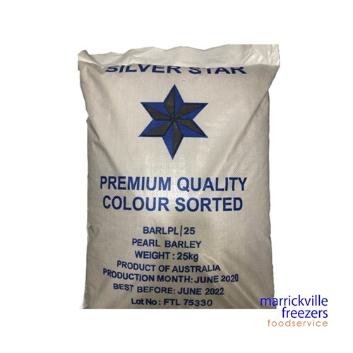 [BPS25] BARLEY PEARLED SILVERSTAR 25KG 020618