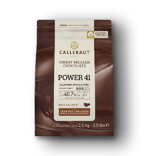 [CALLMILKPOWER2.5] MILK POWER CALLETS 41 2.5KG BAG 40.7% CALLEBAUT