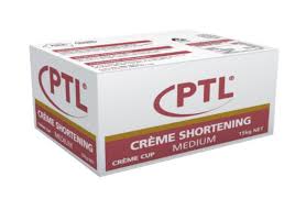 [CCNORM] PTL CREME SHORTENING CREME CUP MED 15KG