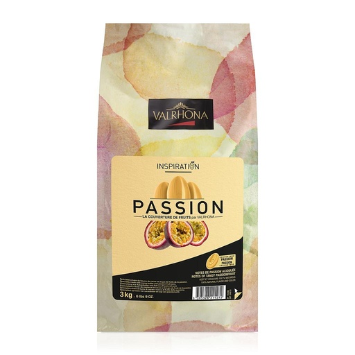 [CFPPBV3] FEVES PASSIONFRUIT PLANT BASED VALRHONA 3KG 705130