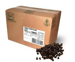 [CHOCETTE15] NESTLE DARK COMP CHOCETTES 15KG 12057762