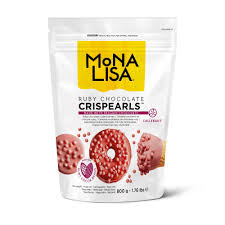 [CRISPYRUBY] RUBY CHOC CRISPEARLS 800G MONA LISA