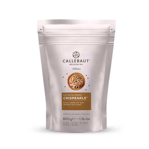 [CRISPYSALT] SALTED CARAMEL CRISPEARLS 800GM CALLEBAUT