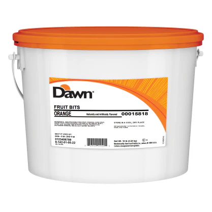 [DAW105878] DAWN ORANGE ICING FRUIT 4.5KG PAIL