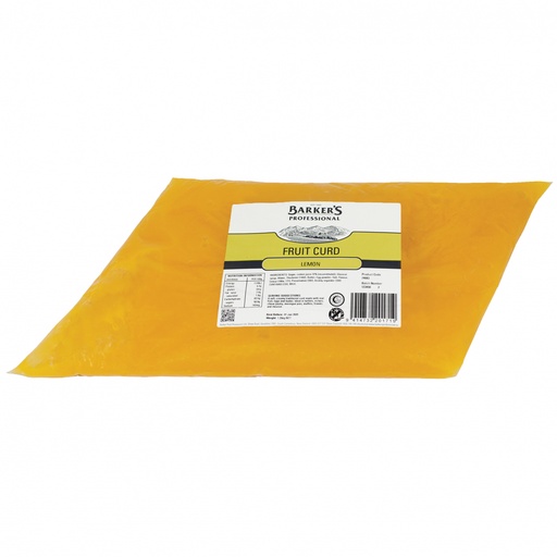[FCLEB4X1.25] FRUIT CURD LEMON BARKERS 4X1.25 KG (74683)