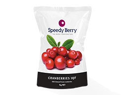 [FRCRAN1KG] CRANBERRIES FROZEN 1KG SPEEDY BERRY