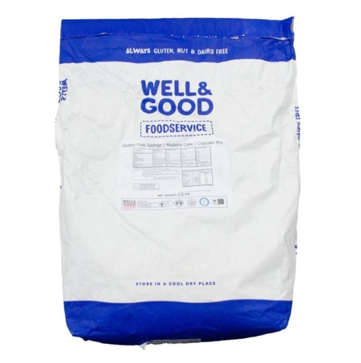 [GLUFRMUFF] MUFFIN MIX GLUTEN FREE WELL & GOOD 15KG